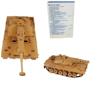 1985 Hasbro GI Joe MBT Mauler Tank Vehicle & Blueprint Working